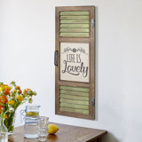 Interior Shutters Wall Decor Wayfair