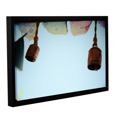 Artwall 'Simplicity Tibetan Sky' by Elena Ray Framed Photographic Print on Wrapped Canvas ArtWall Size: 32" H x 48" W