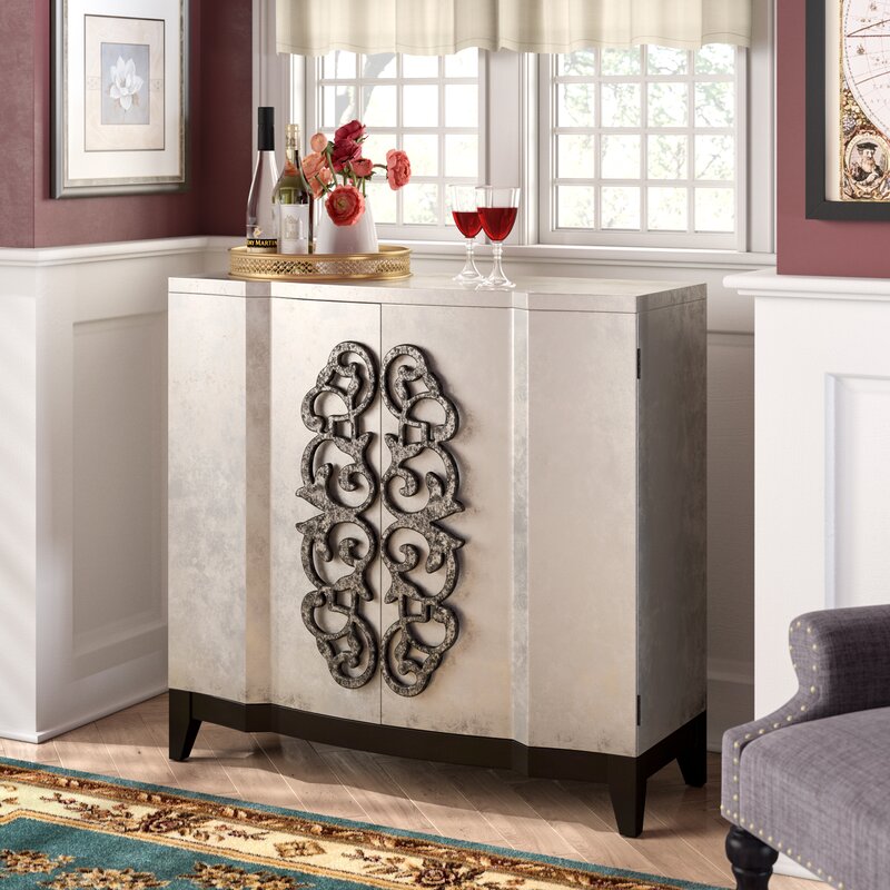 Astoria Grand Elton Bar Cabinet Reviews Wayfair