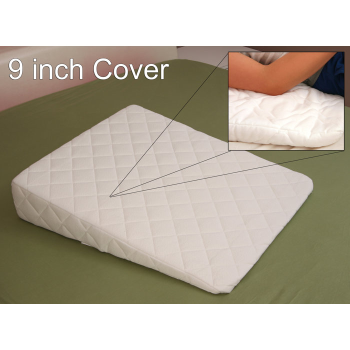Deluxe Comfort Bed Wedge Pillow Set Cover Reviews Wayfair Ca