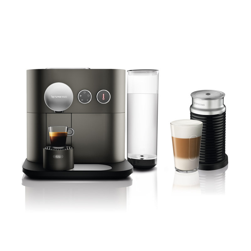 Nespresso Expert Coffee And Espresso Machine Bundle By De Longhi