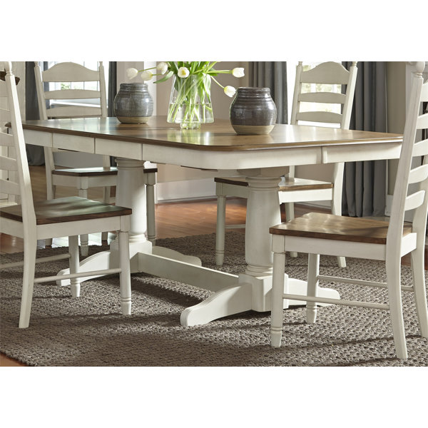 @ Ruskin 5 Piece Solid Wood Dining Set By Rosecliff Heights No Copoun