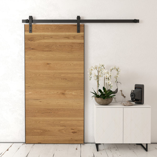 Baha Solid Wood Interior Barn Door by Urban Woodcraft