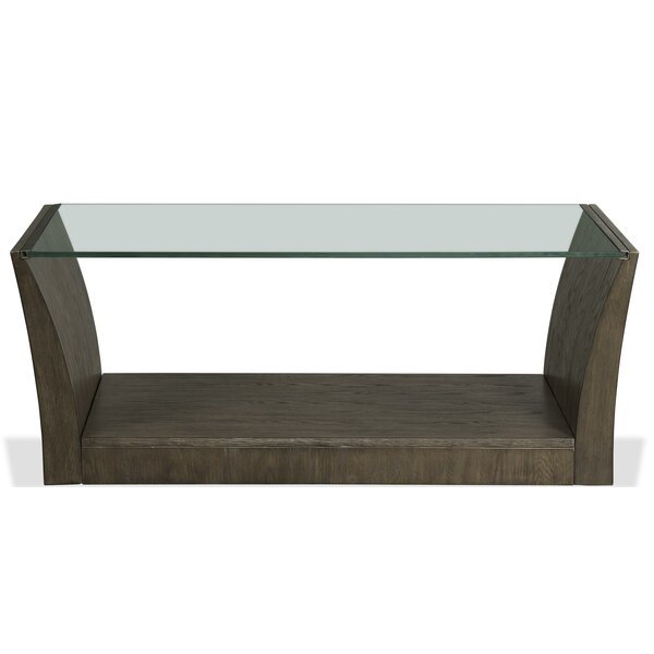 Cloverdale Olid Wood Floor Shelf Coffee Table With Storage By Brayden Studio
