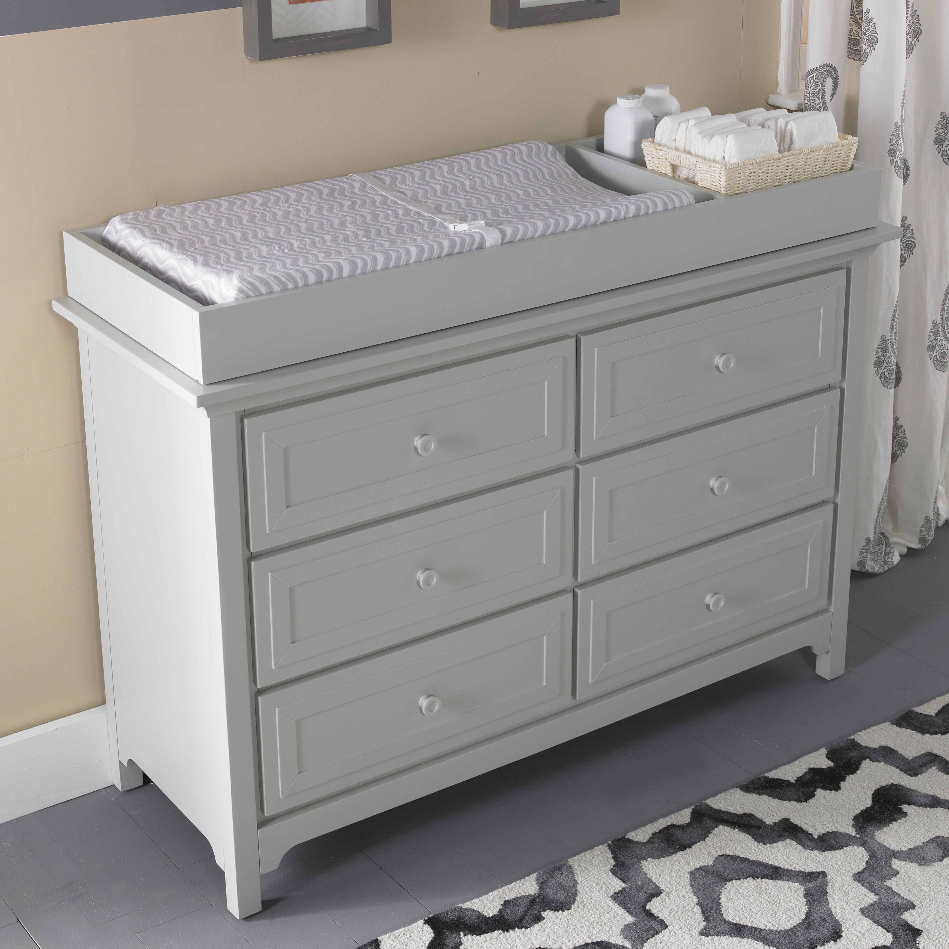 changing table and storage