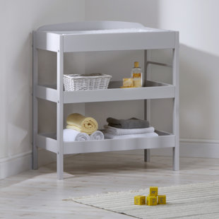 baby changing unit grey