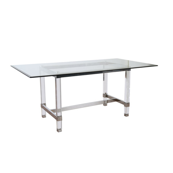 Baughman Solid Wood Dining Table by Orren Ellis Orren Ellis
