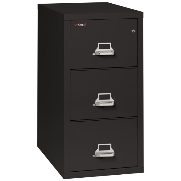 Fireproof 3-Drawer Vertical File Cabinet by FireKing