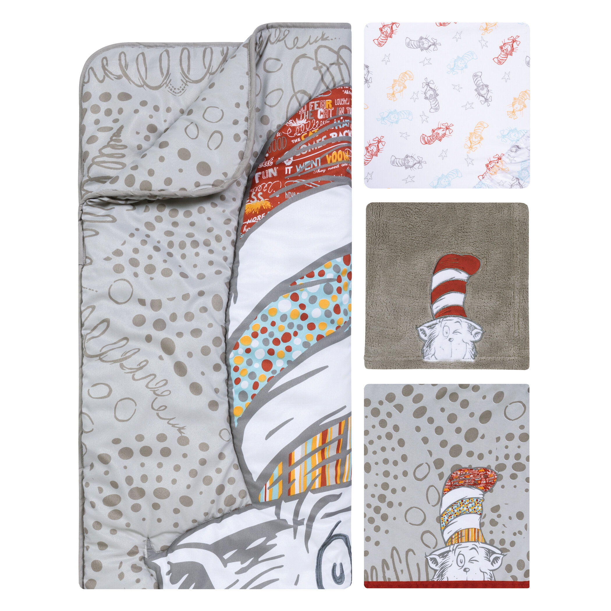 Nursery Decor Baby Trend Lab Dr Seuss The Cat In The Hat Comes