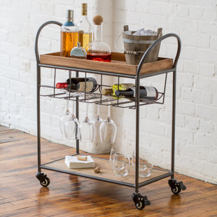 Bar Carts You Ll Love Wayfair Dunloy Bar Cart