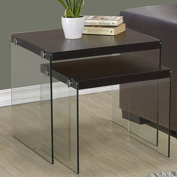 1 Piece Nesting Tables By Monarch Specialties Inc. Wonderful