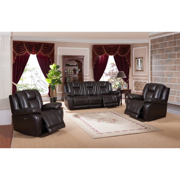Mickey 3 Piece Reclining Living Room Set By Red Barrel Studio