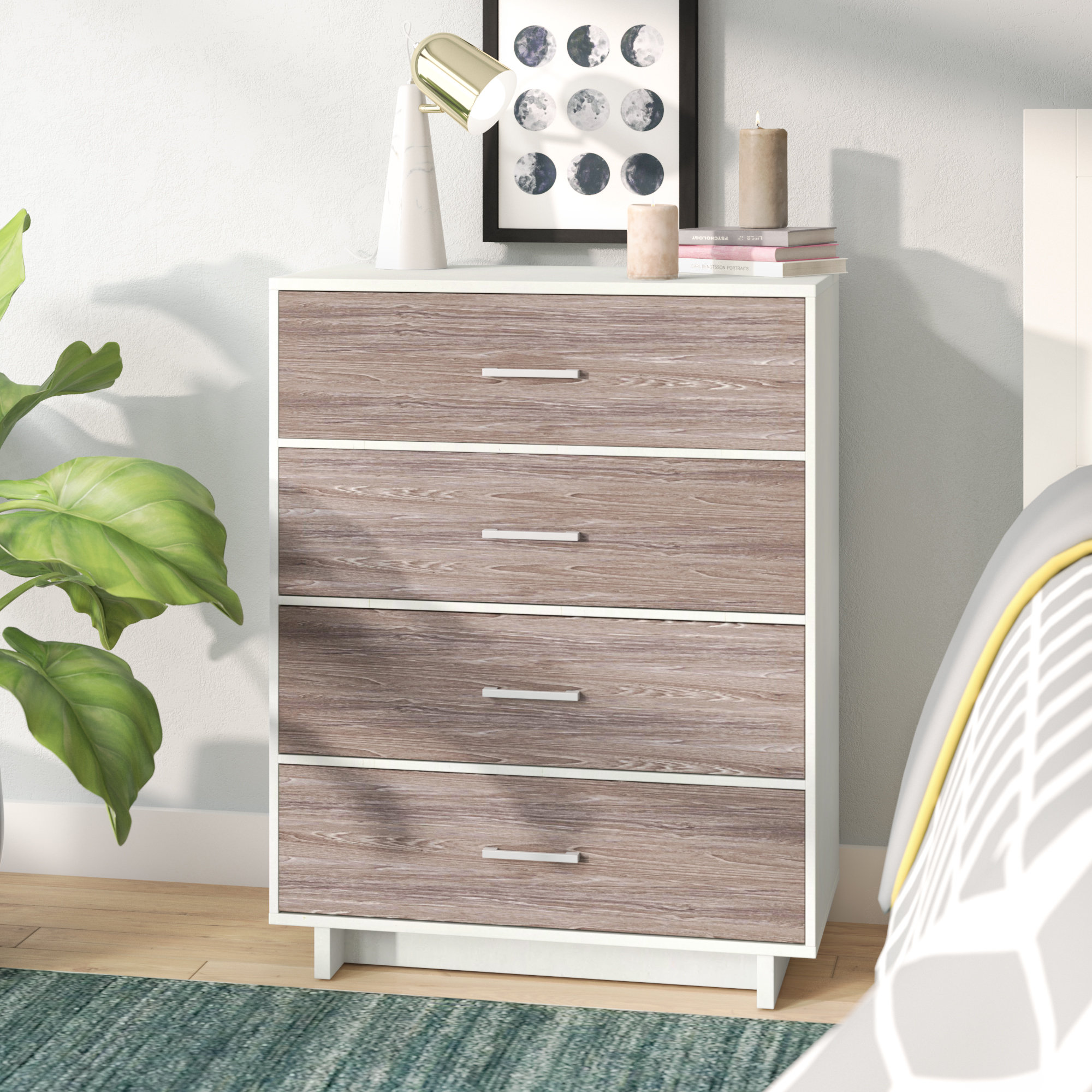 Isabelle Max Ranold 4 Drawer Chest Reviews Wayfair