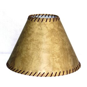 15 Faux Leather Empire Lamp Shade