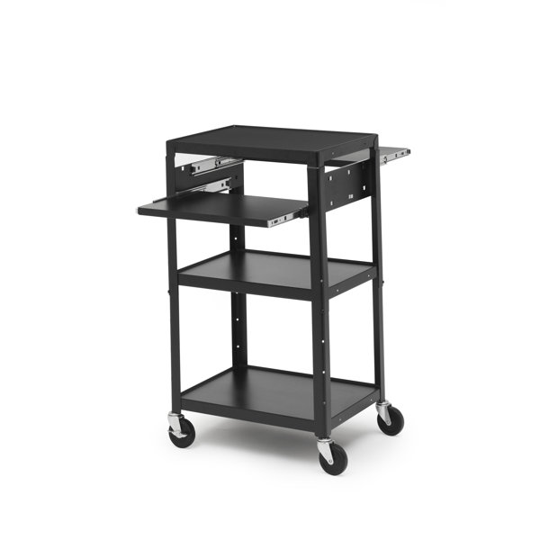 Basic Adjustable AV Cart by Bretford Manufacturing Inc