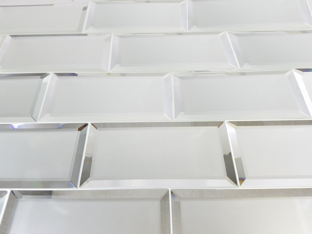 How Many 3 6 Subway Tiles In A Square Foot Shapeyourminds Abolos Echo 3 X 6 Mirror Gl Field Tile In Silver Matte
