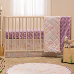 swinging crib bedding sets pink