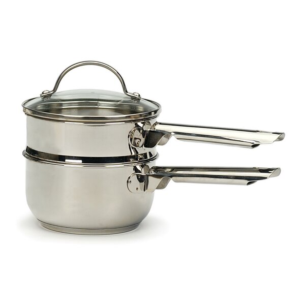 Endurance® 1 Qt. Induction Double Boiler with Lid by RSVP-INTL