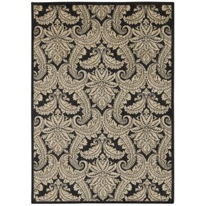 Tewkesbury Black/Beige Area Rug