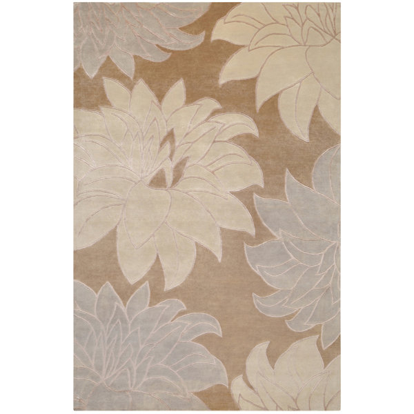 Jamaris Taupe Area Rug by Red Barrel Studio