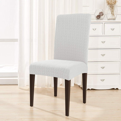 Round Back Dining Chair Covers All Slipcovers | Wayfair