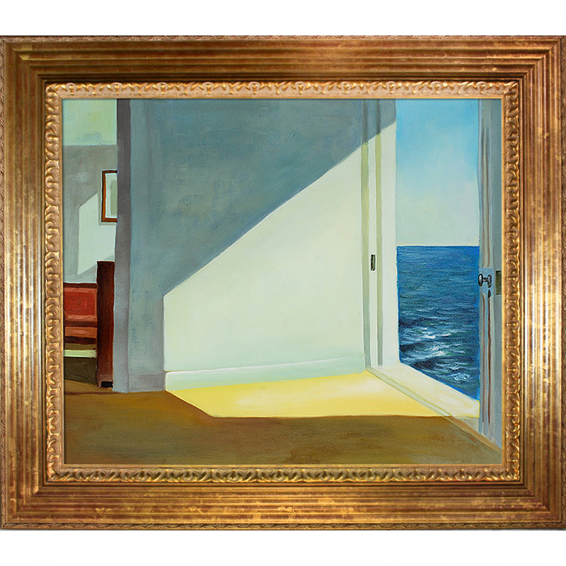 Tori Home Rooms By The Sea By Edward Hopper Framed