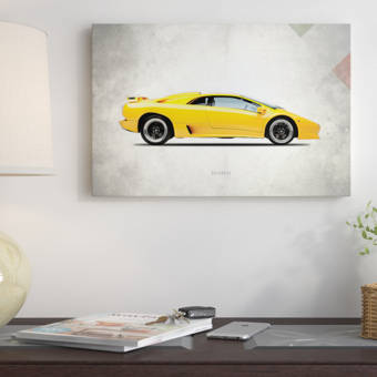 East Urban Home Vintage Italia Series Lamborghini Aventador