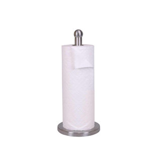 Paper Towel Napkin Holders You Ll Love Wayfair Stainless Steel Free Standing Paper Towel Holder