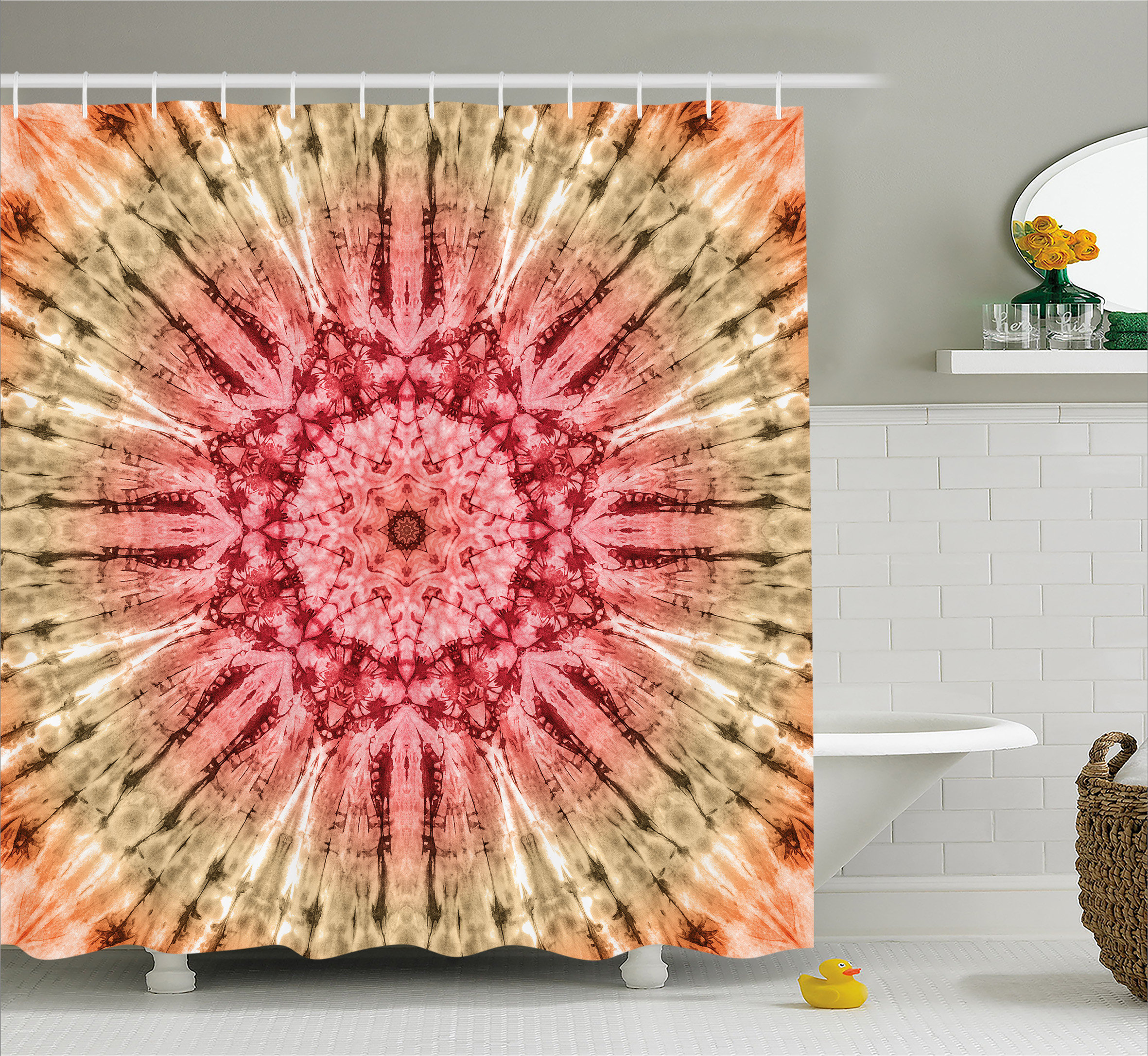 World Menagerie Audenried Tie Dye Original Circle Mandala Motif