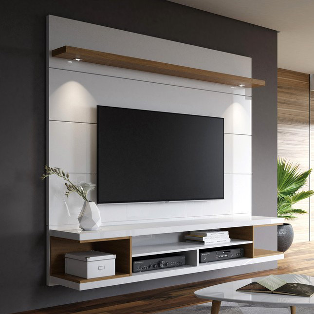 George Oliver Lemington Floating Entertainment Center For Tvs Up George Oliver Lemington Floating