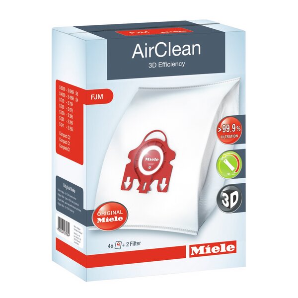 Air Clean 3D Efficiency Filter Bag by Miele