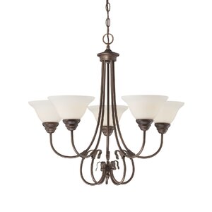 Fulton 5-Light Semi Flush Mount