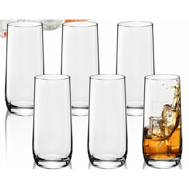 Bormioli Rocco Loto 350ml Glass Drinking Glasses &amp; Reviews | Wayfair.co.uk