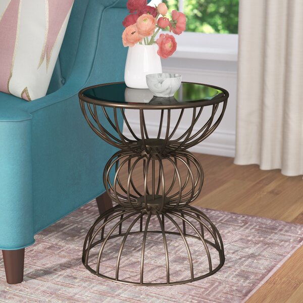 Keiser Wire Ball End Table By Willa Arlo Interiors