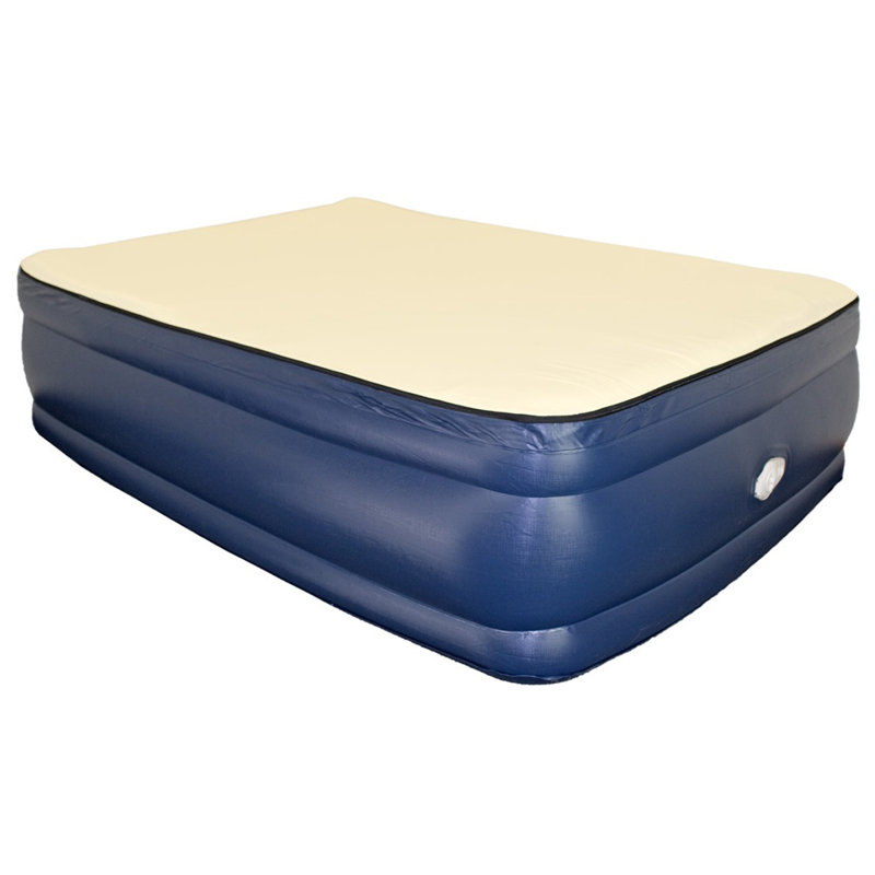 Airtek Foundation 3/4" Raised Memory Foam Air Mattress with Builtin Pump & Reviews Wayfair