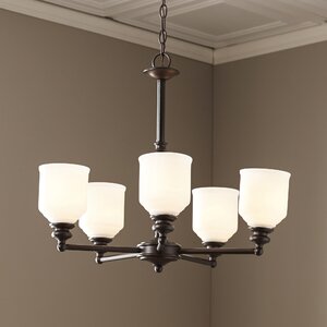 Fanshaw 5-Light Shaded Chandelier