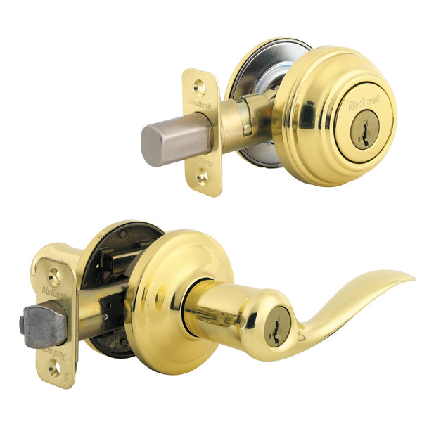 Tustin Single Cylinder Entrance Leverset by Kwikset