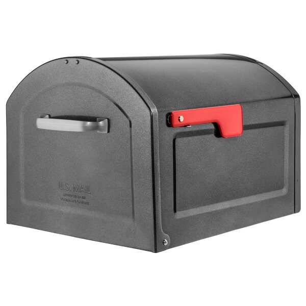 Centennial Large Capacity Parcel Post Mounted Mailbox by Architectural Mailboxes