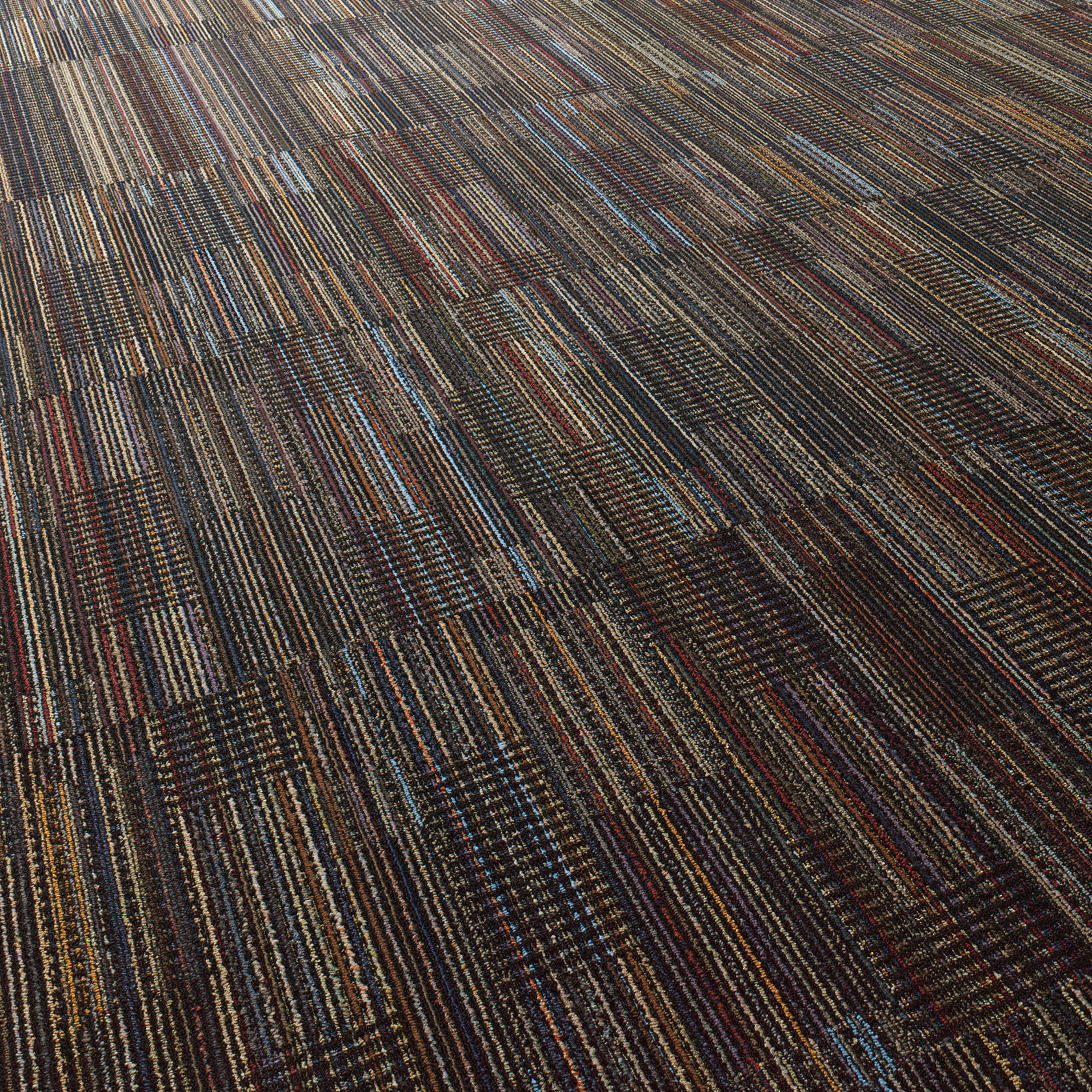 Mohawk Epsom 24" x 24" Carpet Tile in Black Velvet ...