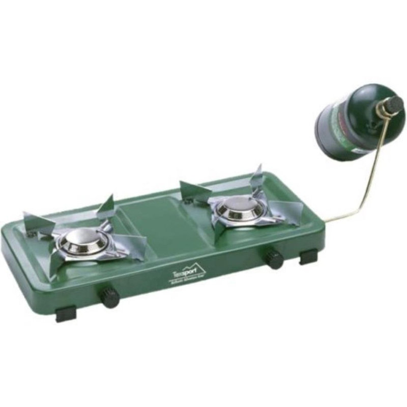 dual burner propane stove