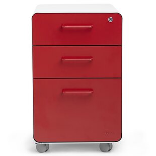 Mobile Red 3 Drawer Filing Cabinets You Ll Love In 2020 Wayfair