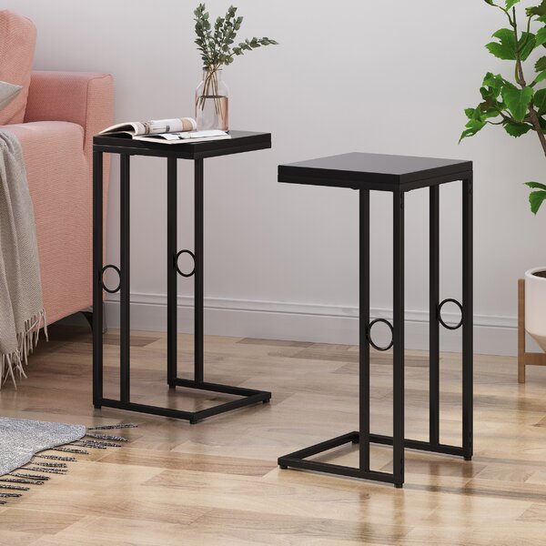 Ginevra Modern 2 Piece End Tables By Latitude Run