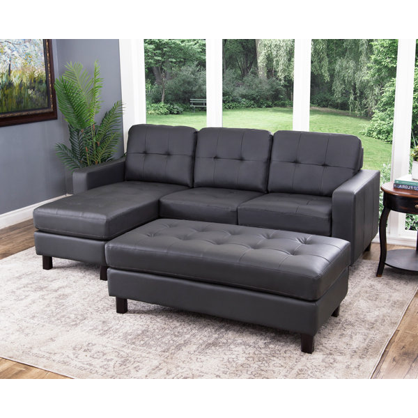 Oliver Reversible Modular Sectional With Ottoman By Breakwater Bay