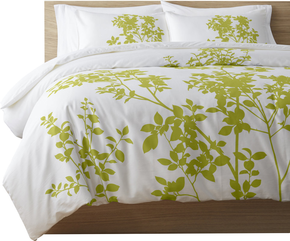3Piece Morrison Cotton Duvet Cover Set & Reviews Joss & Main