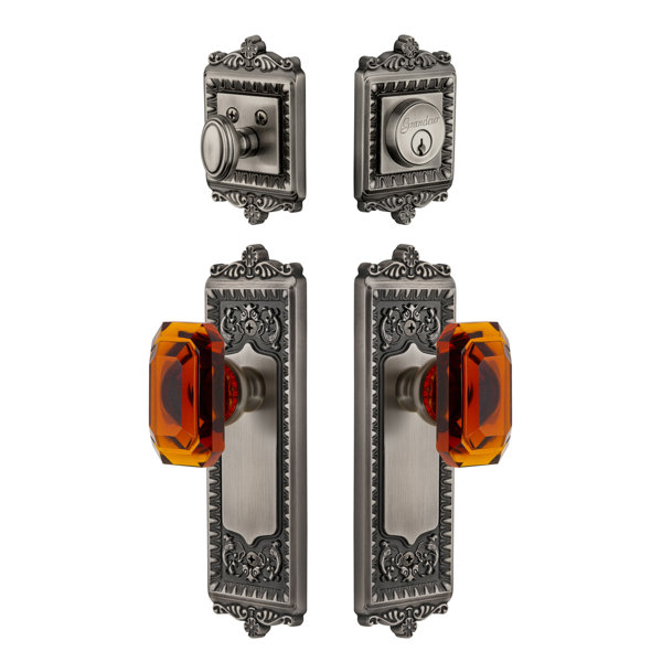 Windsor Single Cylinder Knob Combo Pack by Grandeur