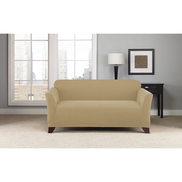 Box Cushion Loveseat Slipcover By Sure Fit