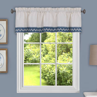 Charlton Home Lindgren Room Darkening Energy Saving Kitchen 50 Window Valance Reviews Wayfair