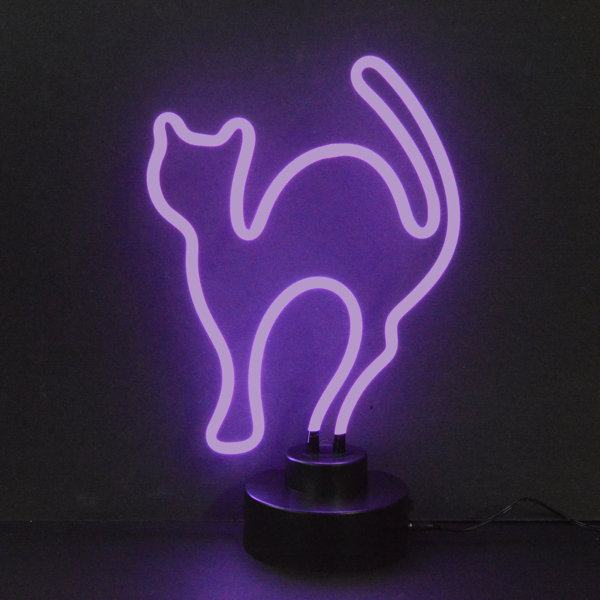 Business Signs Cat Neon Sign by Neonetics