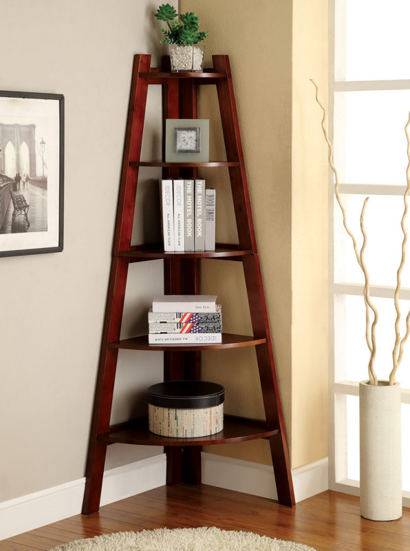 Beachcrest Home Pierview Corner Unit Bookcase Reviews Wayfair Pierview Corner Unit Bookcase