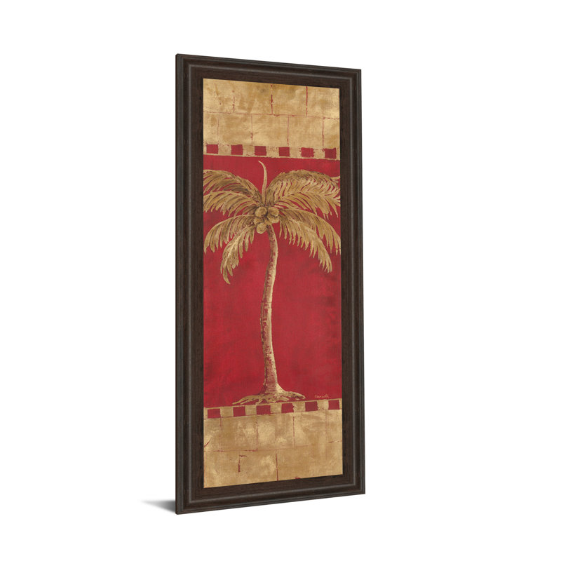Classyartwholesalers Palm Pizzazz Ii By Angela Ferrante Framed Painting Print Wayfair